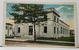 Ohio Coshocton Post Office Building c1918 Postcard H5