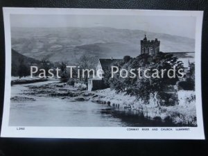 Old RP - Conway River and Church, LLANWRST