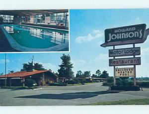 Unused Pre-1980 HOWARD JOHNSON MOTEL Rocky Mount North Carolina NC c1534-12