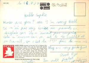 BR90868 sunset over hope cove south devon  uk