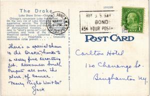 DRAKE HOTEL CHICAGO ILLINOIS