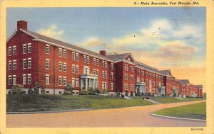 Main Barracks Fort Meade, Maryland, USA  