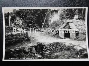 Devon WISHING WELL / SAXON WELL - WIDECOMBE IN THE MOOR c1907 RP Postcard