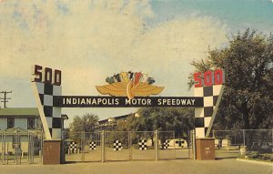 Main Gate, Indianapolis Motor Speedway Auto Racing, Race Car 1964 