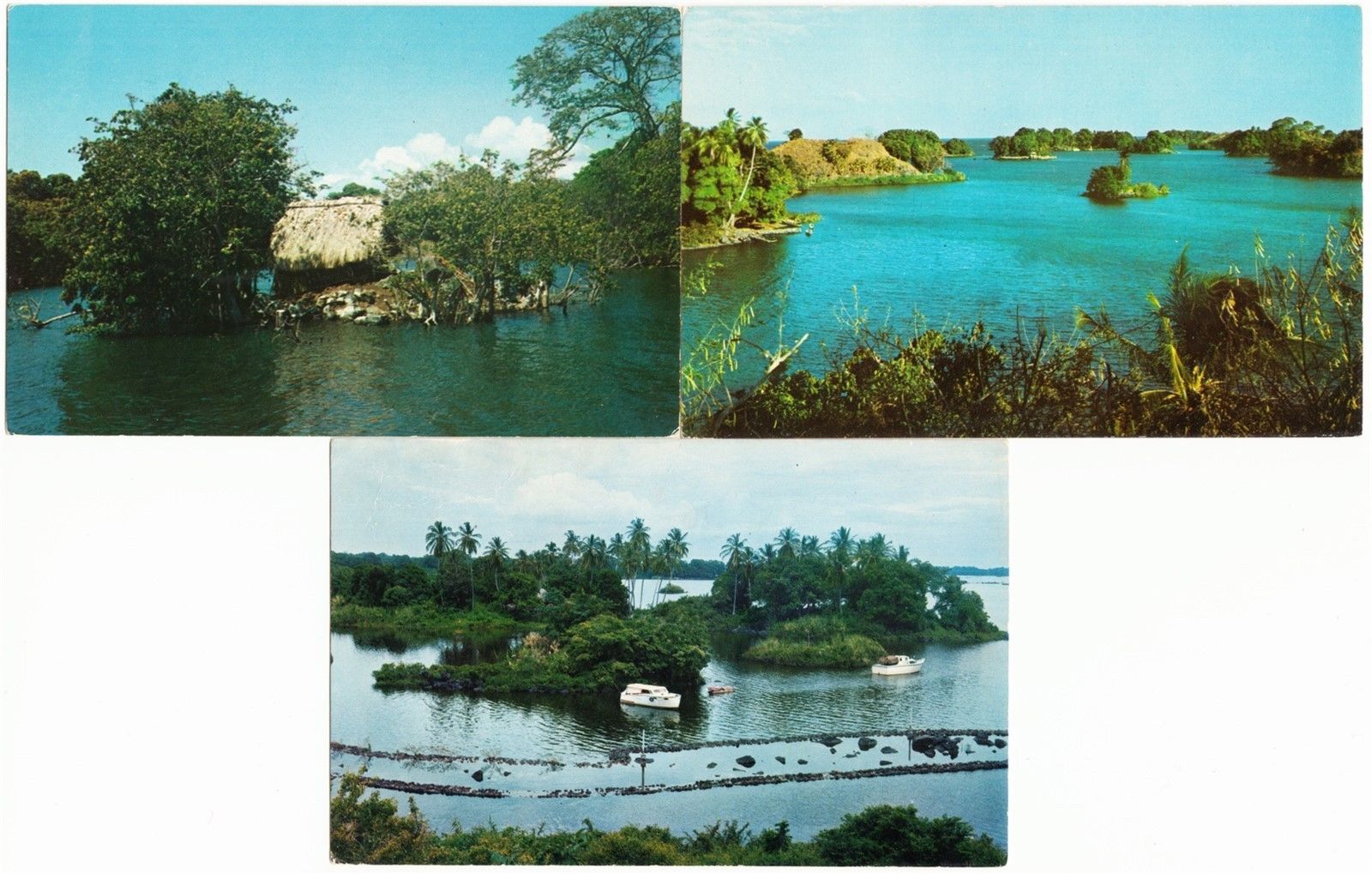 NICARAGUA Postcard Postkarte ca. ~1960 Muelle de Granada Central