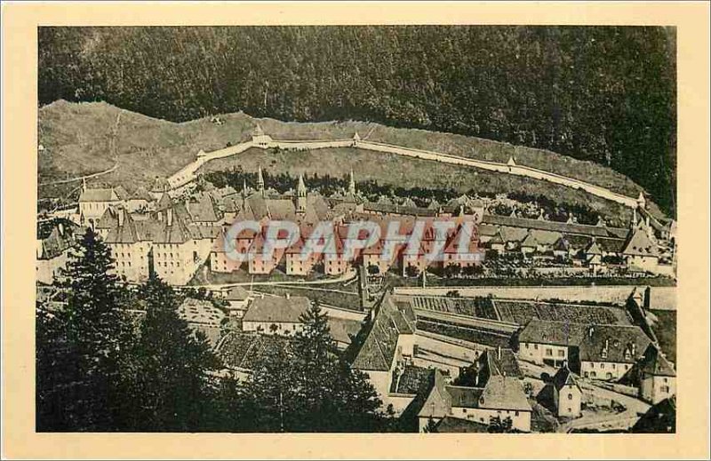 Old Postcard Monastery of the Grande Chartreuse Overview