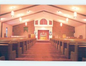 Unused Pre-1980 CHURCH SCENE Indianapolis Indiana IN A6371