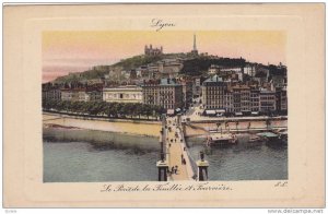 Le Pont De La Feuillee Et Fourviere, Lyon (Rhone), France, 1900-1910s