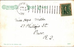 Postcard MA Concord The Old Manse