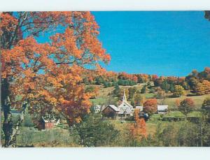 Pre-1980 VILLAGE SCENE Bradford Center - Near Barre & Montpelier VT hp4223