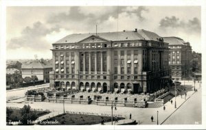 Croatia Zagreb Hotel Esplanade RPPC 06.88