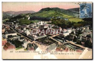 Old Postcard La Bourboule Panoram or Rcche des Fees Pan Ramic taken from the ...