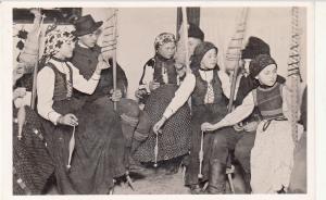 RPPC ROMANIA KOLOZSVAR CLUJ VISTEA VIȘTEA CHILDREN FOLK COSTUMES REAL PHOTO PC