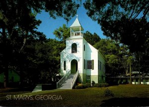 Georgia St Mary's First Presbyterian Church Built 1808