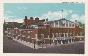 South Dakota Sioux Falls Coliseum Curteich