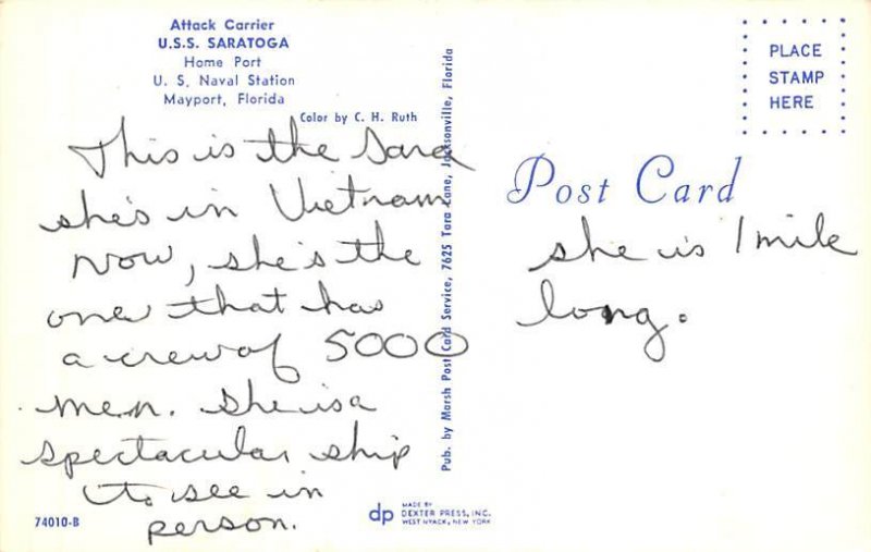 U.SS Saratoga Aircraft Carrier Military Battleships Ship 