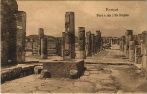 CPA Pompei Foro e via della Regina ITALY (804837)