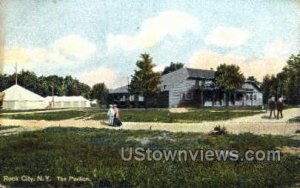 The Pavillion - Rock City, New York NY Postcard