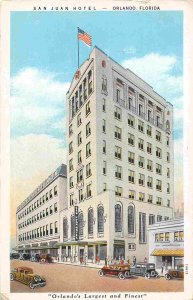 San Juan Hotel Orlando Florida 1911 postcard