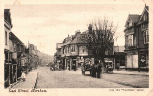 Vintage Postcard 1910's East Street Horsham Sussex England UK The Wyndham Series