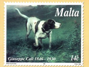 Dog Stamp,Malta