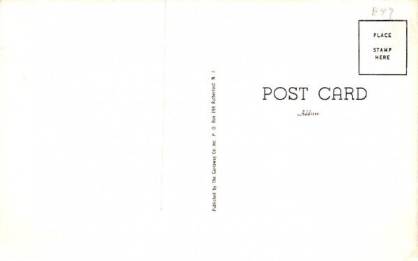 Bird's Eye View Andes, New York Postcard