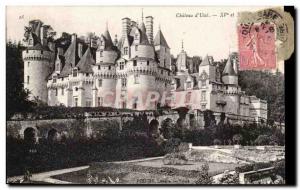 Old Postcard Chateau d & # 39Usse