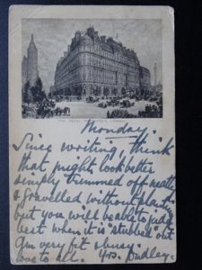 London THE HOTEL METROPOLE c1904 UB Postcard