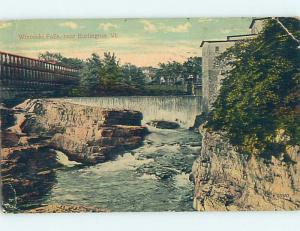 Divided-Back WATERFALL Burlington Vermont VT HJ7915