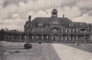 The Ontario Beach Hotel - Charlotte, Rochester, New York - pm 1907 - DB