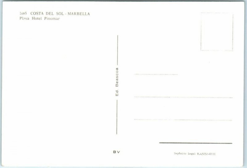 M-21454 Playa Hotel Pinomar Marbella Spain