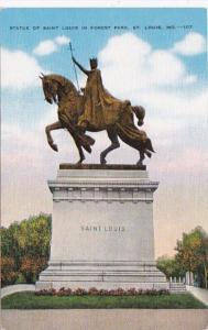 Missouri St Louis Statue Of St Louis In Forest Park