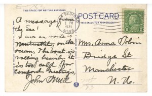 MA - Nantucket. Main Street, Colonial Mansions