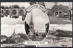 Herefordshire Postcard - Greetings From Ross-On-Wye    MB2238