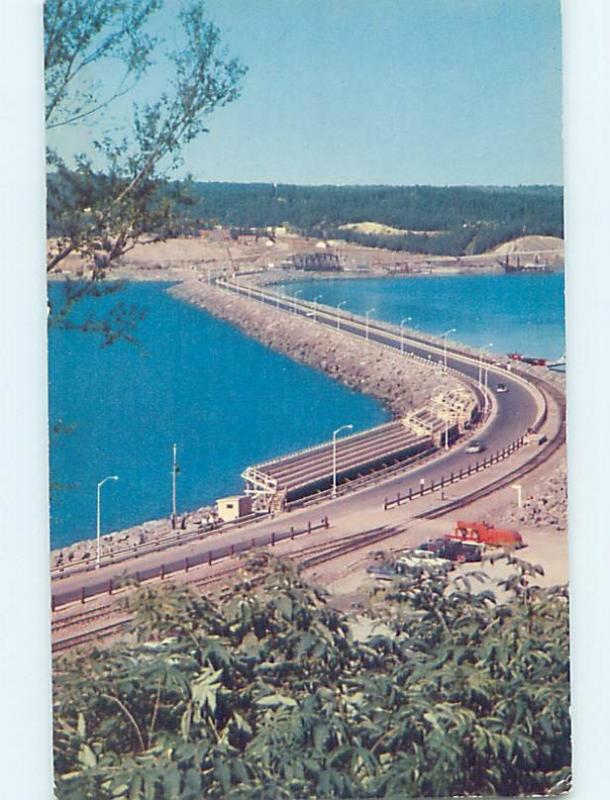 Unused Pre-1980 BRIDGE SCENE Canso - Near Port Hawkesbury Nova Scotia NS H7992