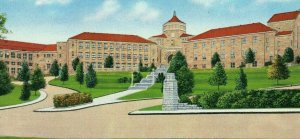 Postcard  Early View of Lee H. High School in Asheville, NC.   S6