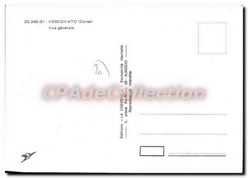 Postcard Old Vescovato Vue Generale