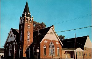 Vtg Seaford Delaware DE Mt Olivet Methodist Church Postcard 