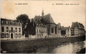 CPA Militaire - RENNES - Quai St-CAST (3) (90081)