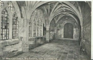 London Postcard - St Bartholomew The Great - Cloisters - Ref 7206A