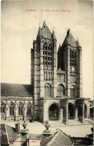 CPA Noyon- Les Tours de la Cathedrale FRANCE (1020535)