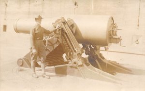 Soldier Posing World War 1 Writing on Back 