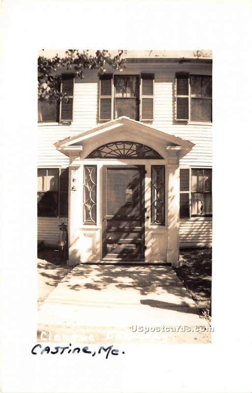 Clergue Doorway in Castine, Maine