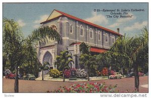 Episcopal St. Luke's Cathedral, Orlando, The City Beautiful,  Florida, 30-40s