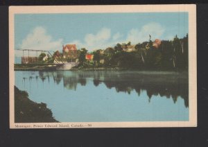 Canada PEI View of MONTAGUE pm1935 Pub by PECO ~ WB