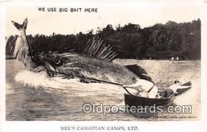 Exaggeration Fishing Me's Canadian Camps, LTD 1951 