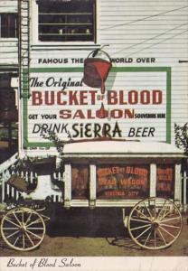 Nevada Virginia City Bucket Of Blood Saloon 1972