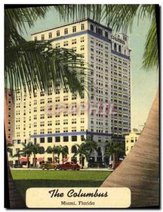 Old Postcard The Columbus Miami Florida