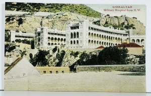 Gibraltar Military Hospital from N.W. Postcard J11