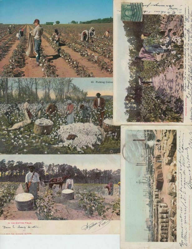 COTTON INDUSTRY USA CAMEROUN 18 Cartes Postales 1900-1940 (L3758)
